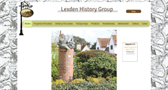 Desktop Screenshot of lexdenhistory.org.uk