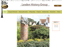 Tablet Screenshot of lexdenhistory.org.uk